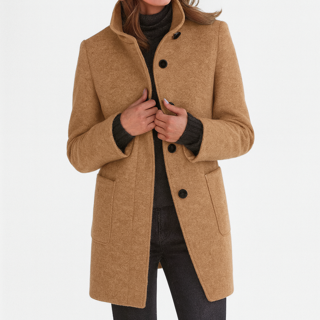 Calla | Elegant High-Collar Coat