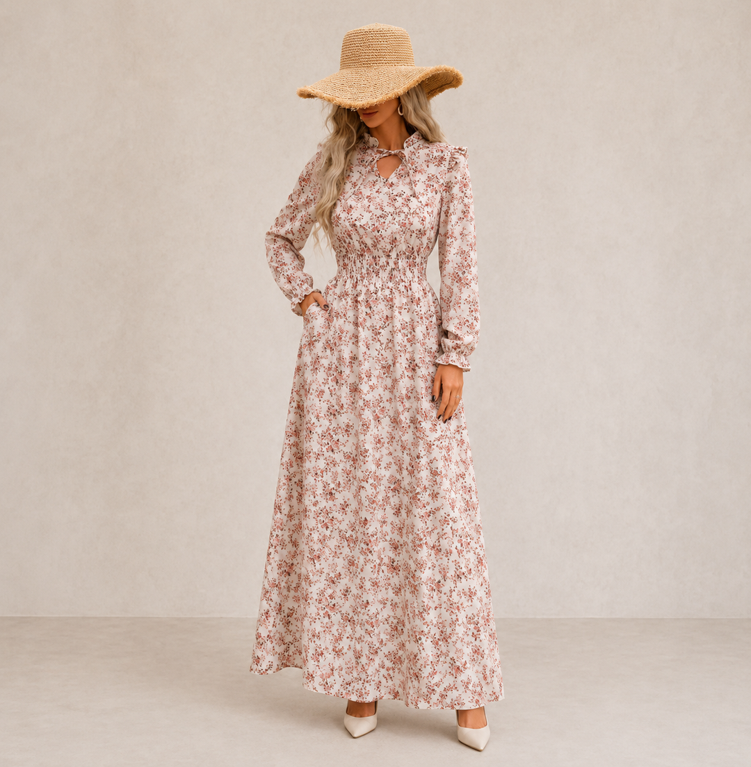 Kathryn | Romantic Floral Maxi Dress