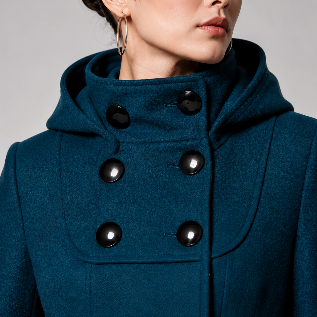 Winona | Hooded A-Line Coat