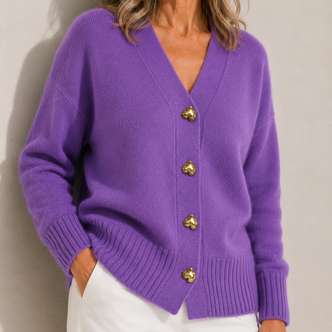 Mabel | Soft-Knit Button Cardigan