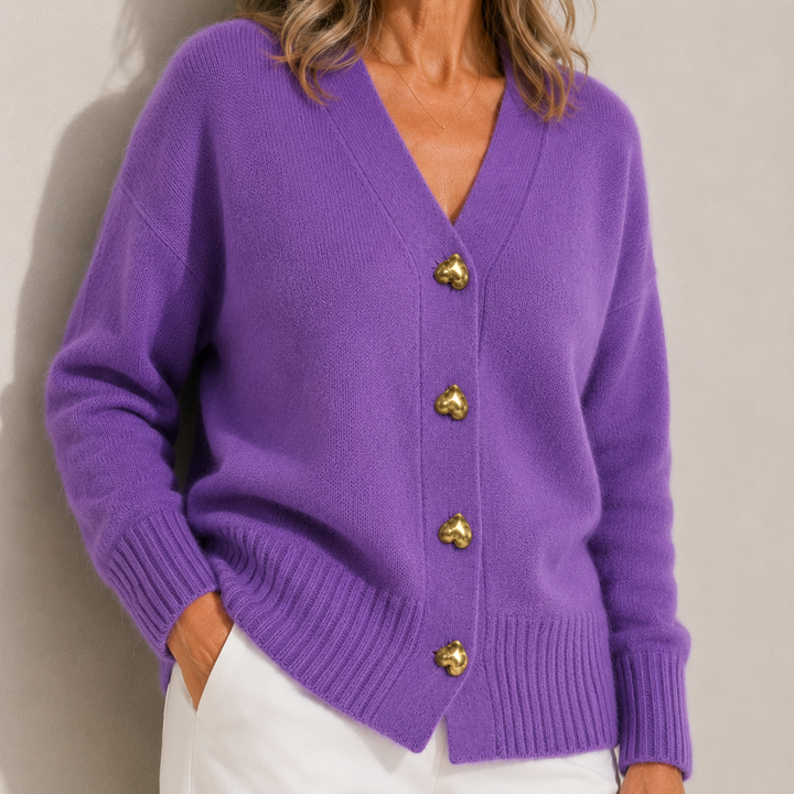 Mabel | Soft-Knit Button Cardigan