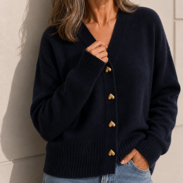 Mabel | Soft-Knit Button Cardigan