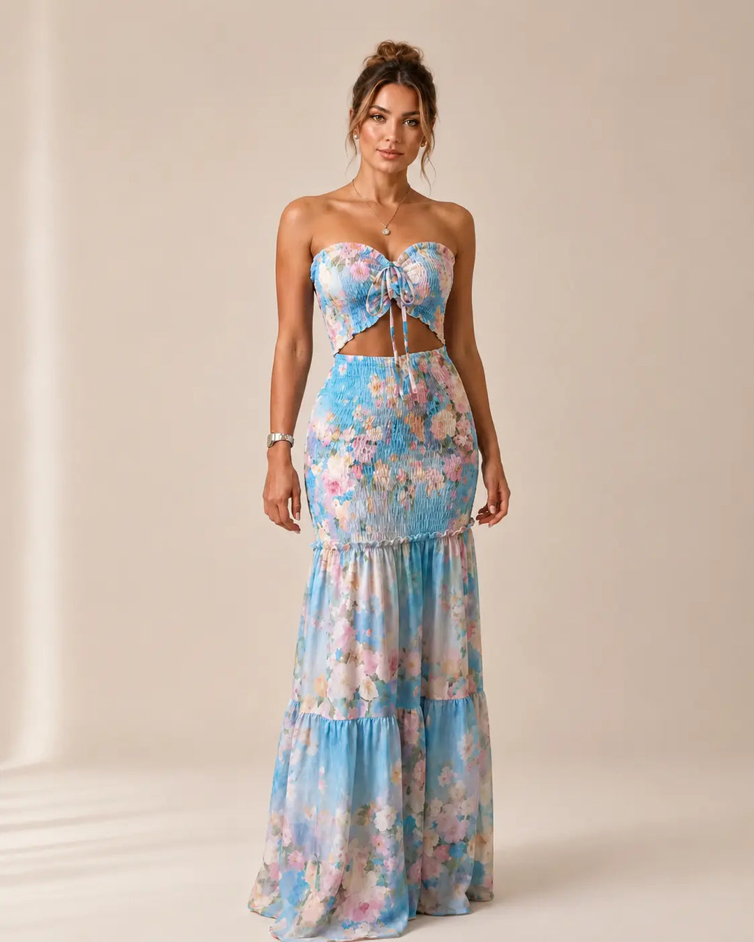 Marina | Floral Two-Piece Set
