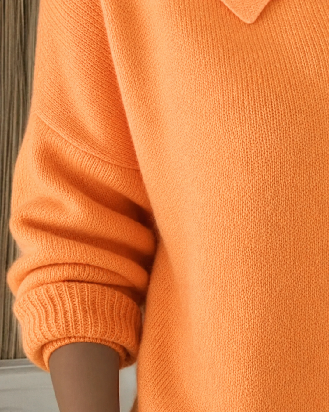 Francine | Button-Front Collar Cardigan