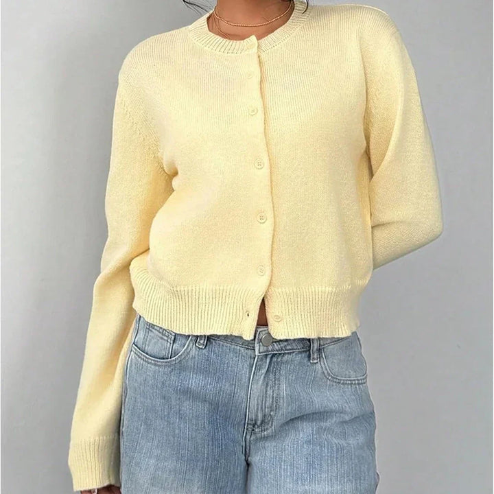 Cynthia | Classic Button-Front Cardigan