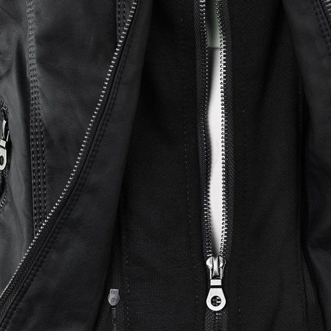 Callista | Hooded Moto Jacket