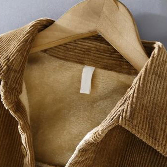 Oscar | Warm Ribbed Overshirt Jacket