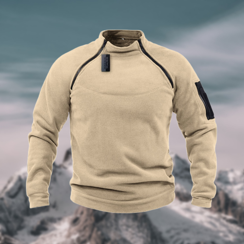 Gerald | Quarter-Zip Stand-Collar Pullover