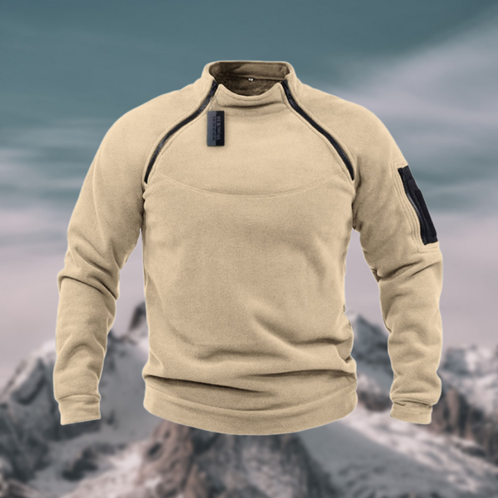 Gerald | Quarter-Zip Stand-Collar Pullover