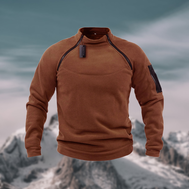Gerald | Quarter-Zip Stand-Collar Pullover