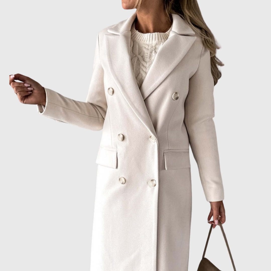 Ines | Tailored Double-Breasted Coat