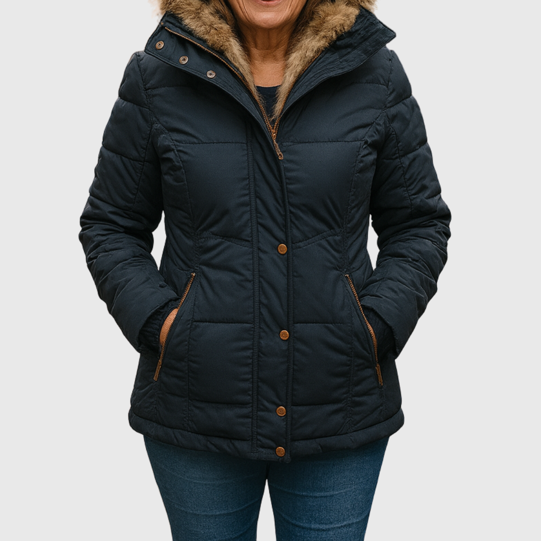 Sofia | Hooded Quilted Parka
