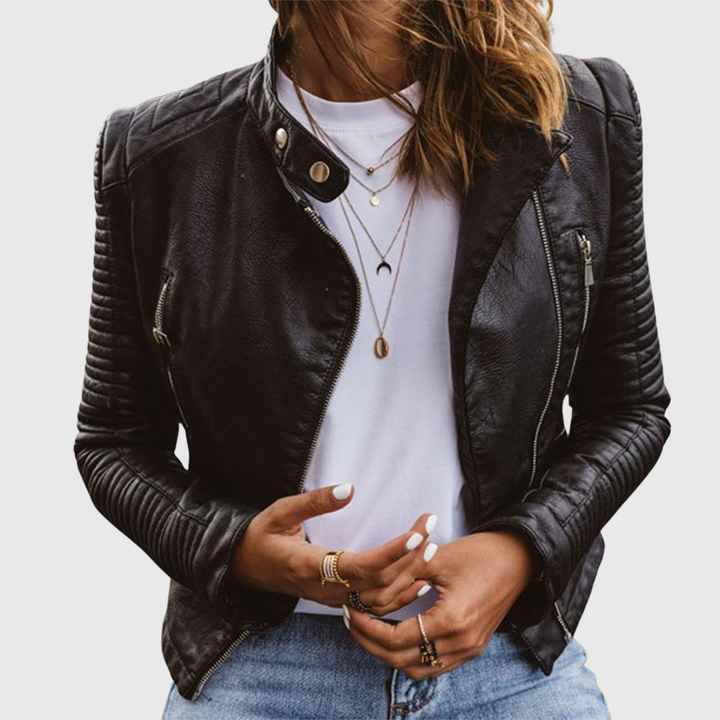 Marielle | Sculpted Moto Jacket