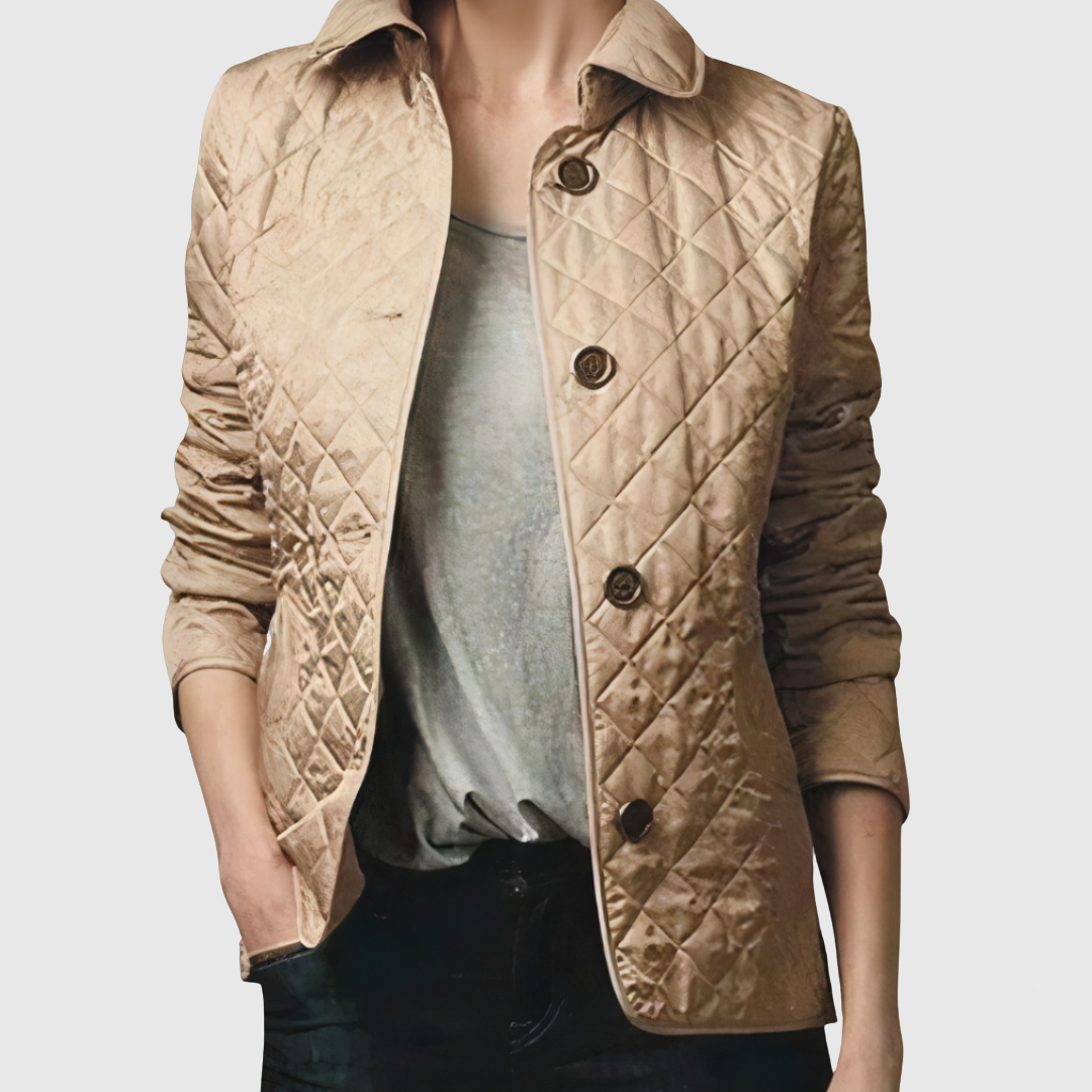 Adelina | Quilted Diamond Jacket