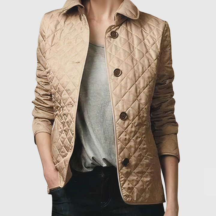 Adelina | Quilted Diamond Jacket