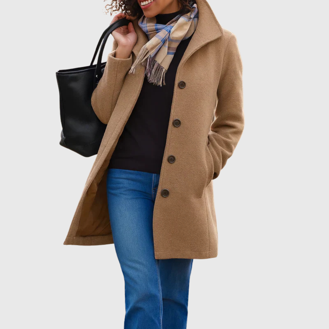 Maribel | Tailored Single-Breasted Coat