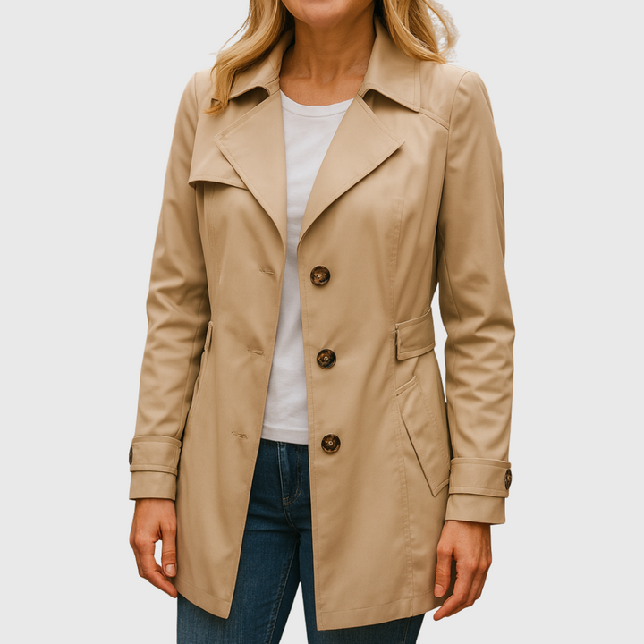 Vivien | Tailored Belted Trench Coat