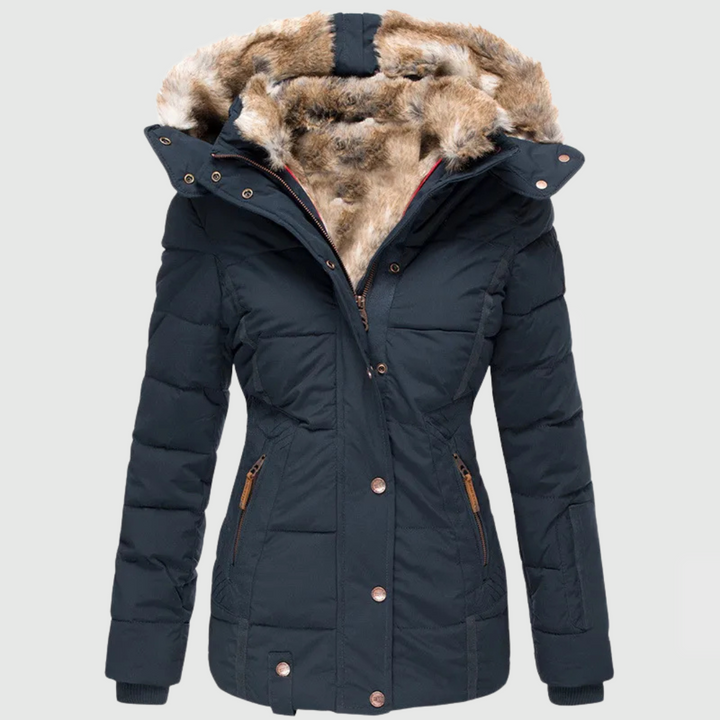 Sofia | Hooded Quilted Parka