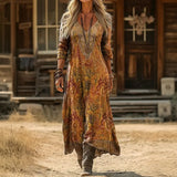 Rhiannon | Flowing Bohemian Maxi Dress