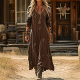 Eliana | Flowing Bohemian Maxi Dress