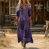 Beverly | Flowing Bohemian Maxi Dress