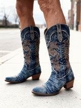 Rosalyn | Embroidered Western Boots