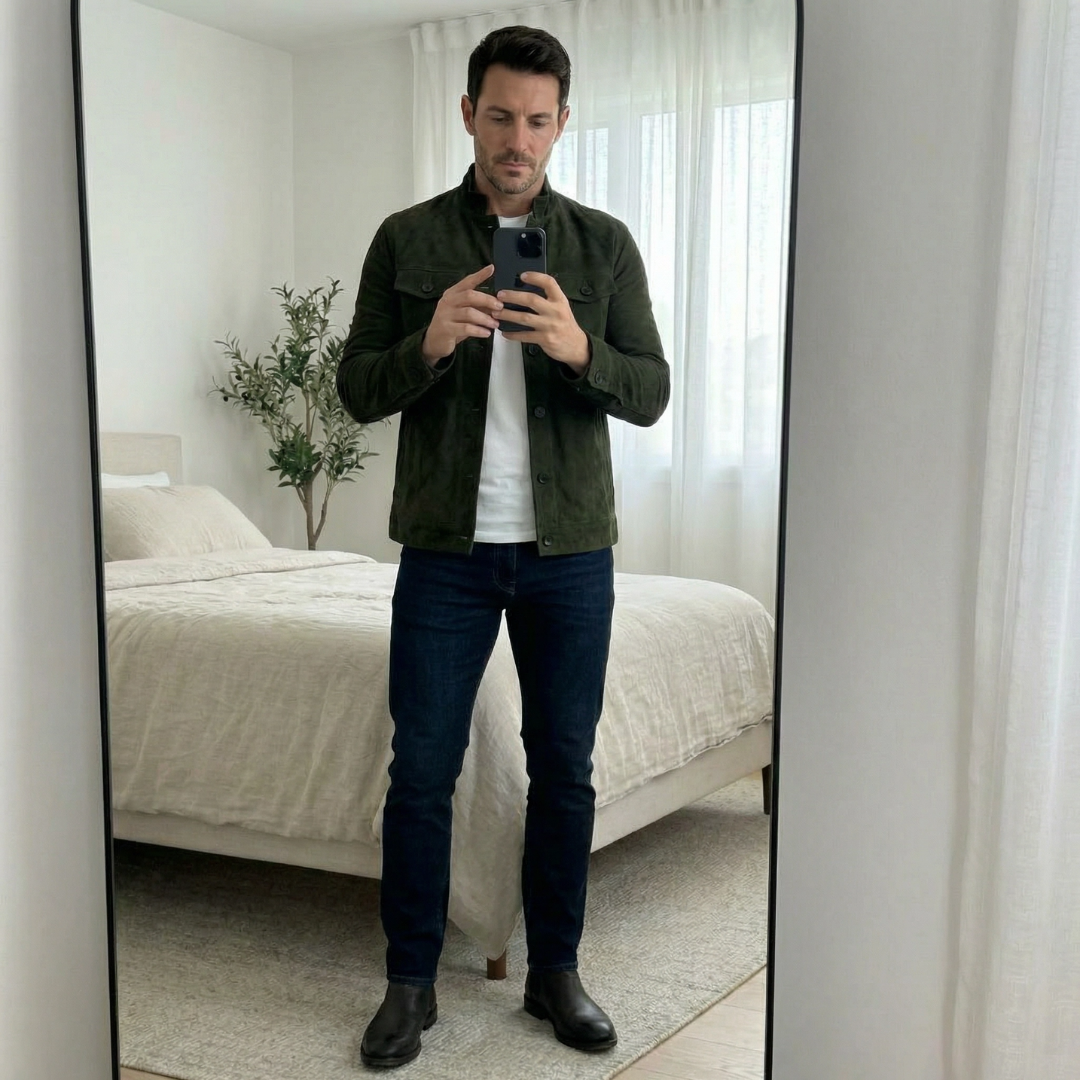 Trevor | Classic Button-Front Jacket