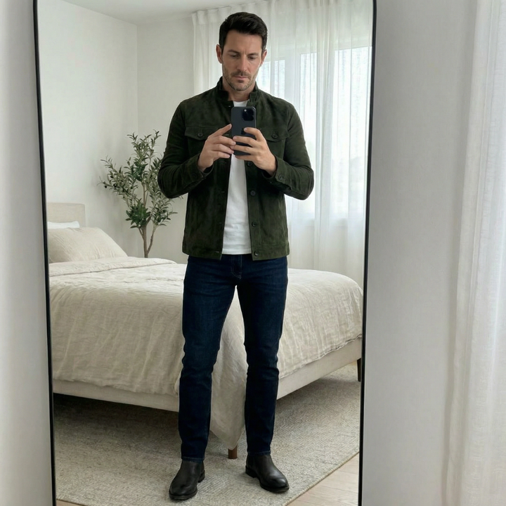 Trevor | Classic Button-Front Jacket