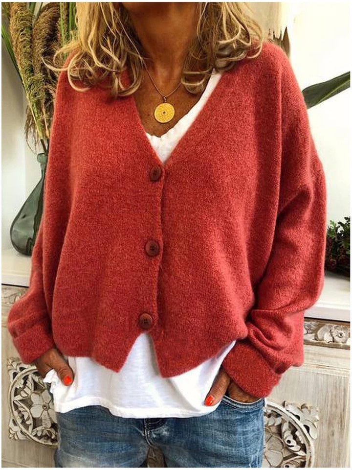 Rosalind | Relaxed Button-Front Cardigan
