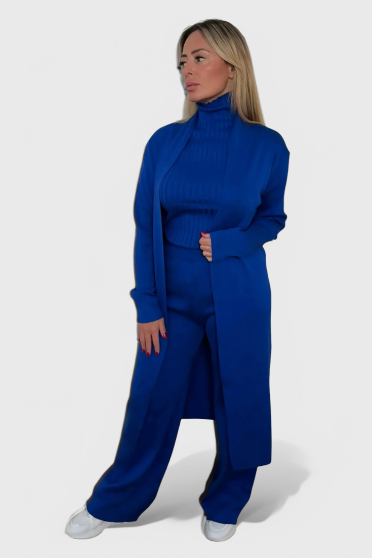 Camille | Refined Three-Piece Knit Set