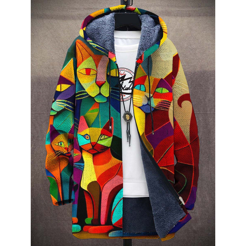 Dorian | Artistic Hooded Cardigan