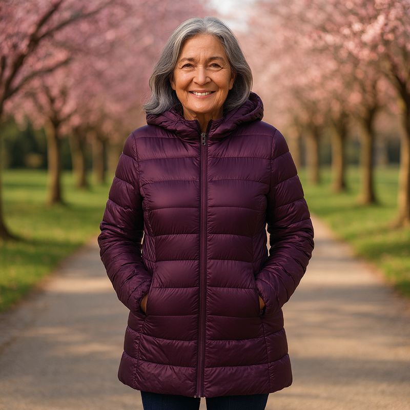 Deborah | Longline Hooded Padded Jacket