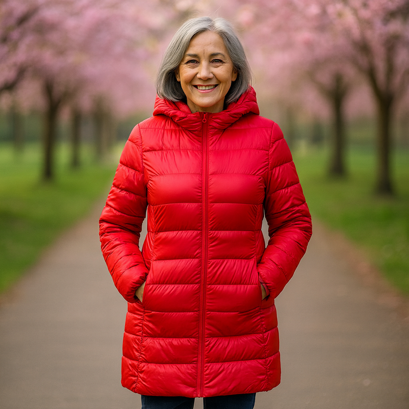 Belinda | Long Hooded Padded Jacket