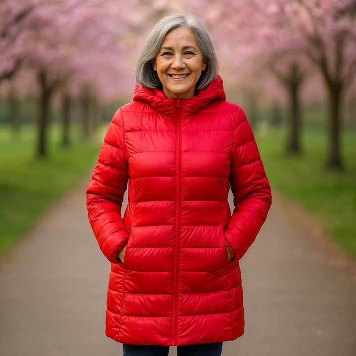 Belinda | Long Hooded Padded Jacket
