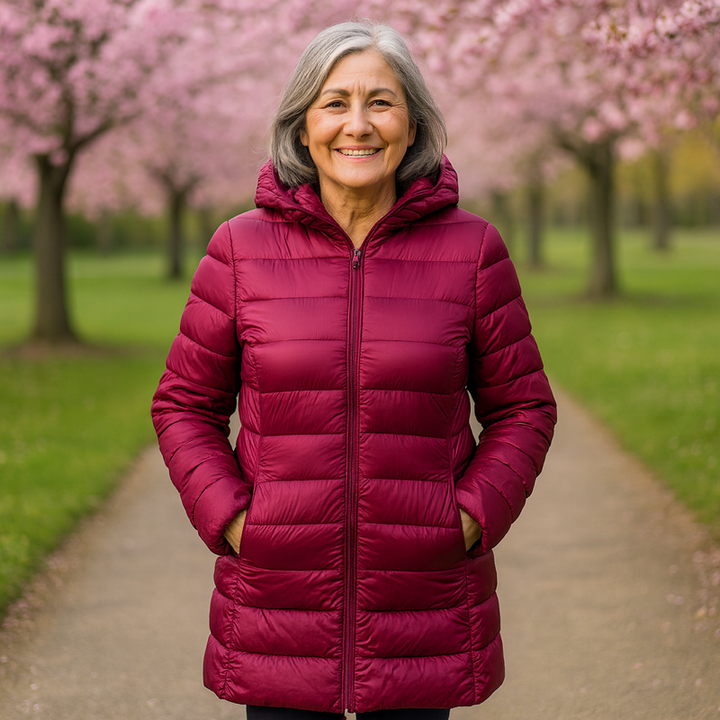 Emma | Longline Hooded Padded Jacket