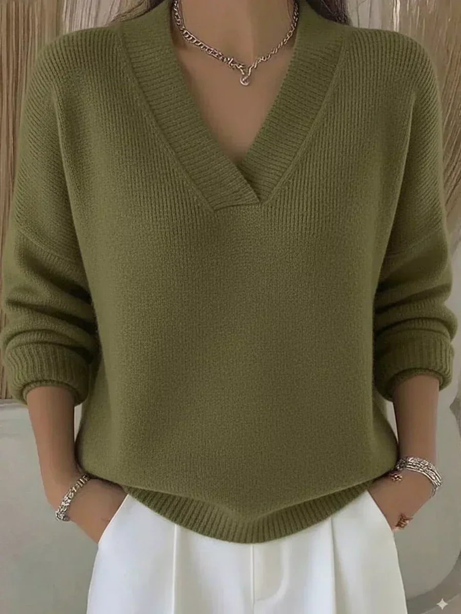 Melody | Soft V-Neck Sweater