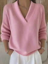 Rebecca | Relaxed V-Neck Sweater