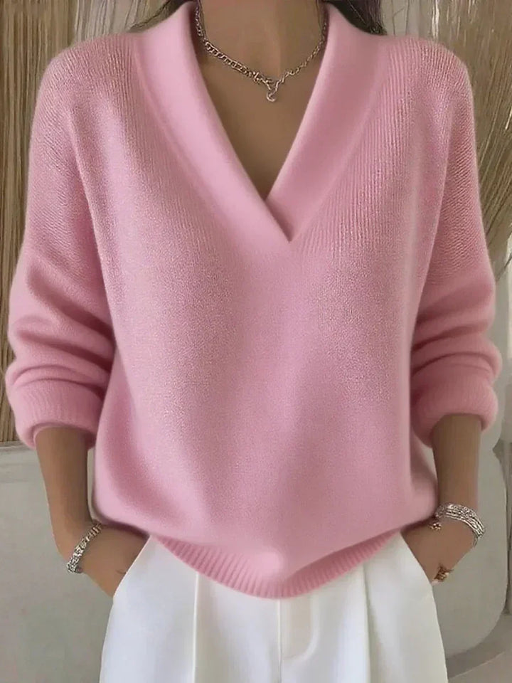 Melody | Soft V-Neck Sweater