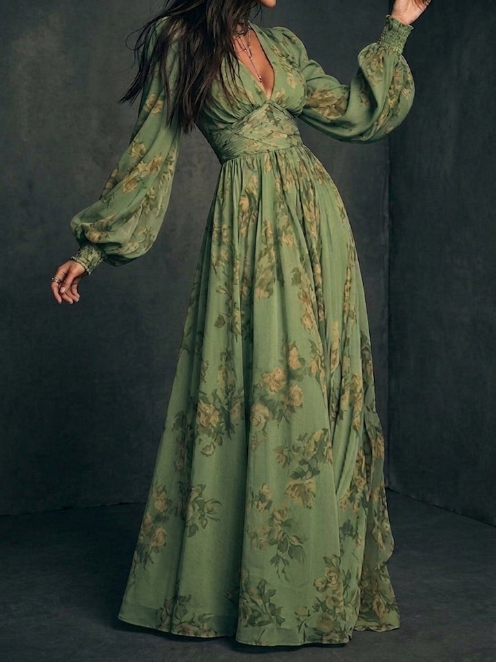 Maribel | Floral Flowing Maxi Dress