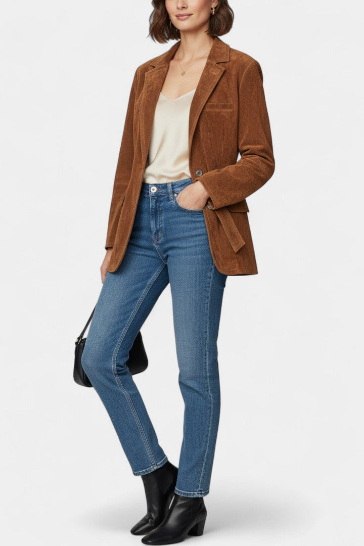 Wren | Tie-Waist Tailored Blazer