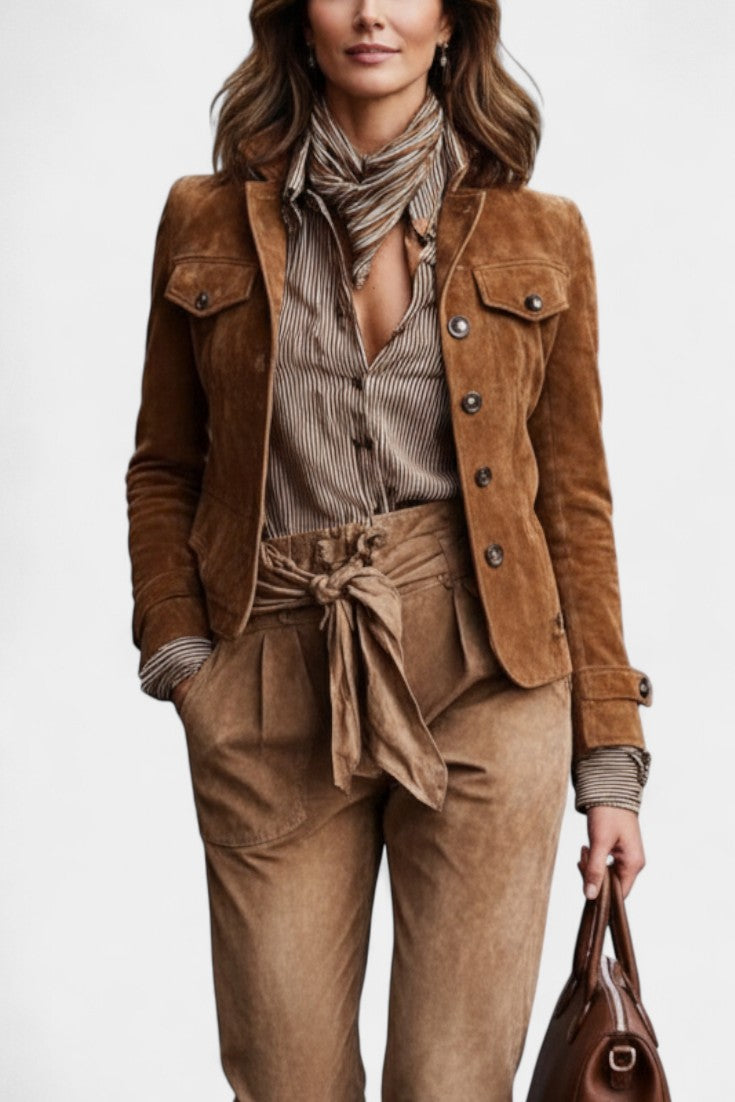 Linette | Cropped Tailored Jacket
