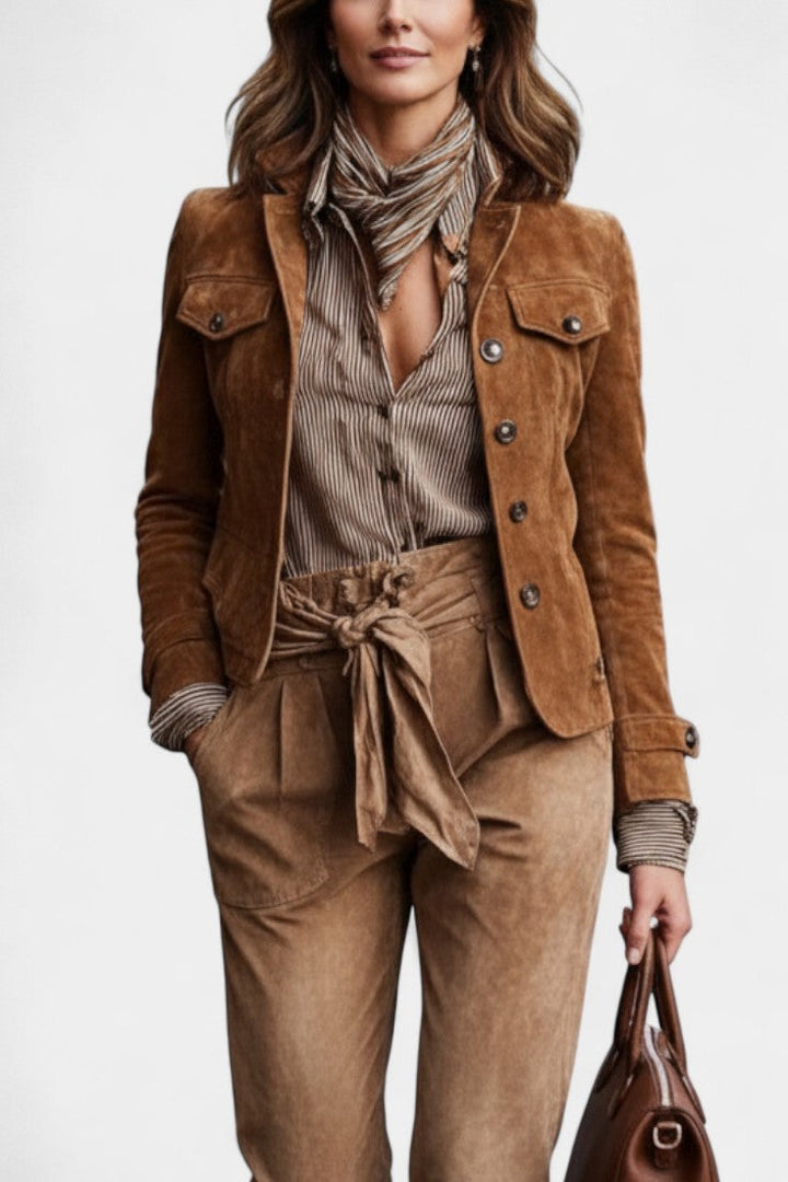 Linette | Cropped Tailored Jacket