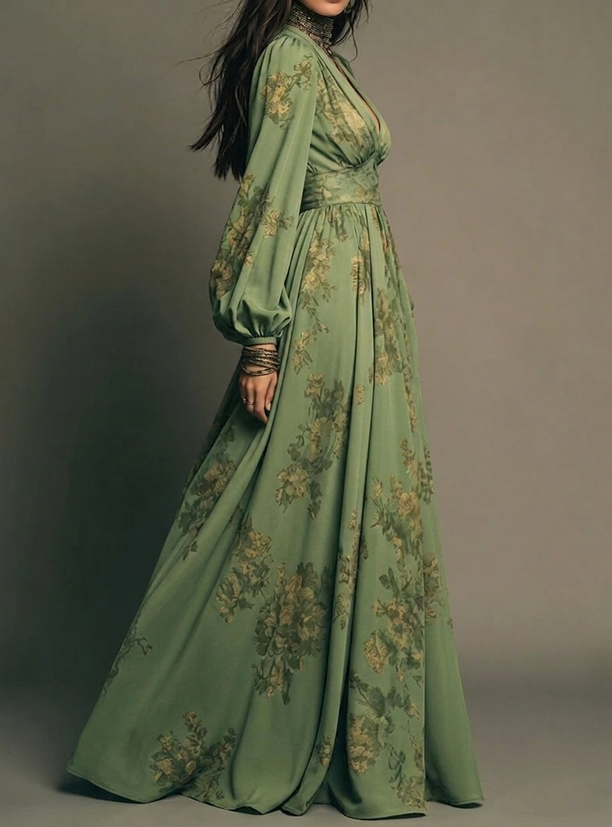 Maribel | Floral Flowing Maxi Dress