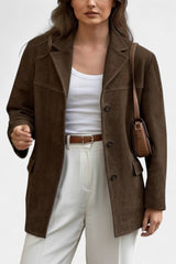 Maeve | Notched-Collar Straight Jacket