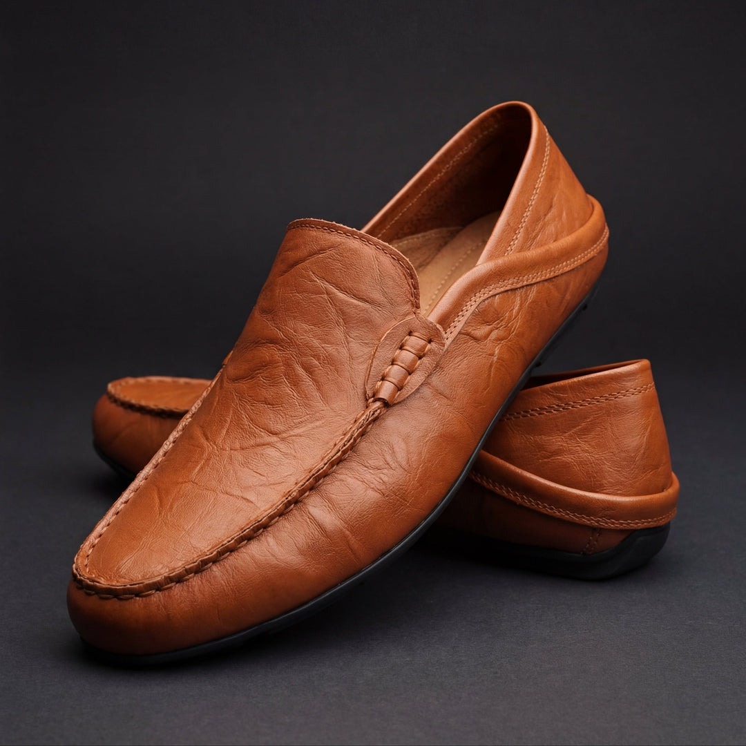 Florence | Men's Handcrafted Leather Slip-On Loafers