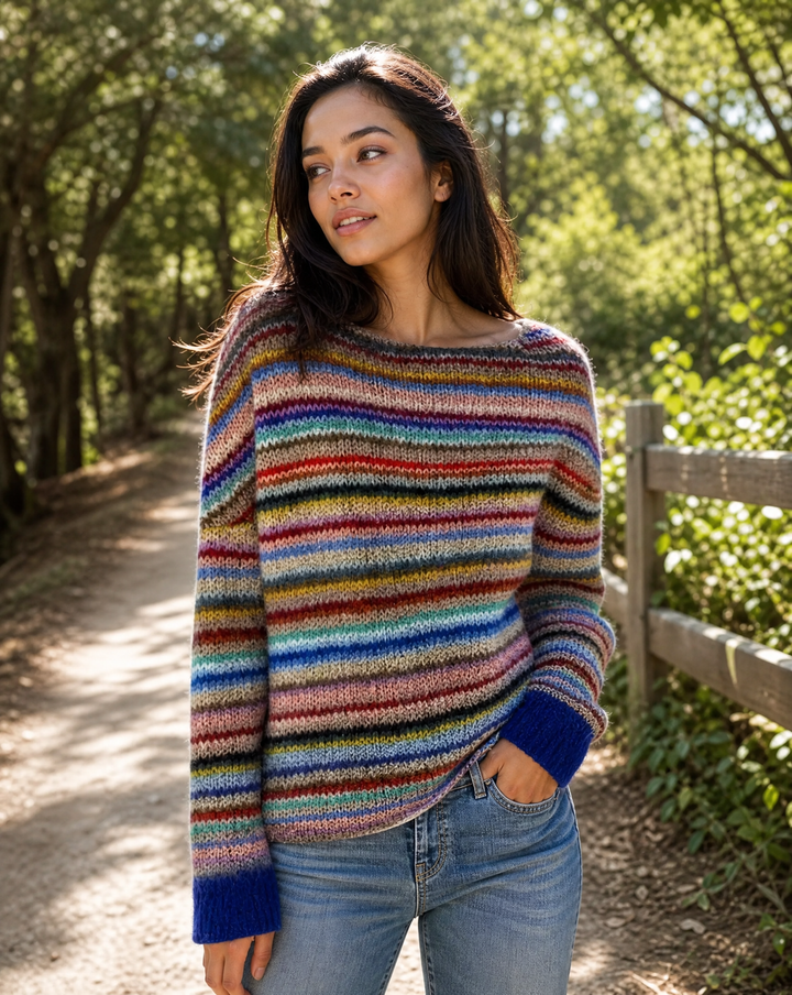 Elsa | Cozy Striped Sweater