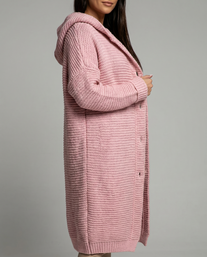 Diane | Hooded Longline Cardigan