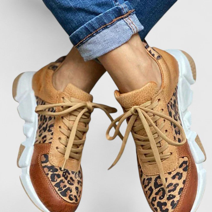 Lily | Women's Leopard Print Comfort Flats