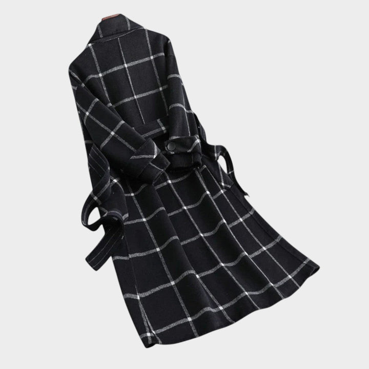 Ingrid | Classic Check Autumn Coat