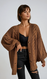 Della | Relaxed Oversized Cardigan